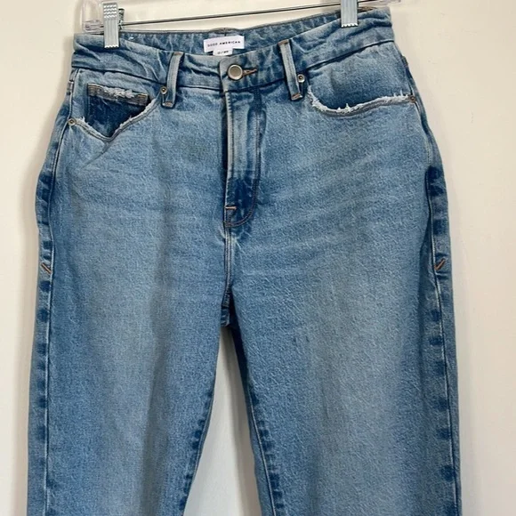 Good American Good Girlfriend High jeans Sz. 0/25 - Picture 5 of 14